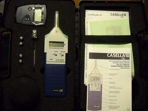 CASELLA CEL-254 DIGITAL IMPULSE SOUND LEVEL METER ( NEW)