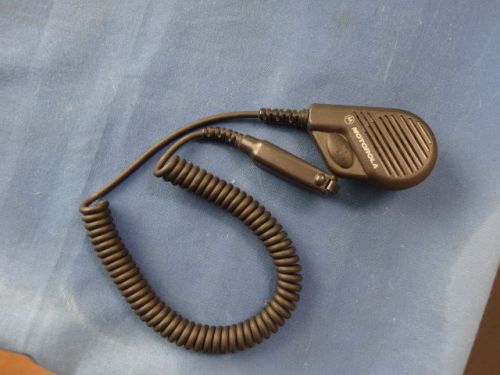 MOTOROLA NMN6196A VISAR REMOTE SPEAKER MICROPHONE w/ AUDIO JACK  OEM 124