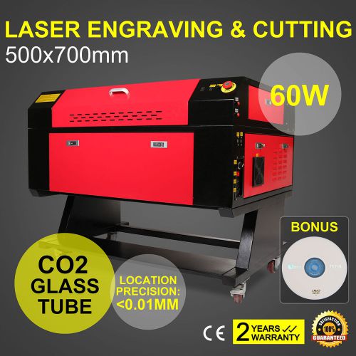 CO2 LASER ENGRAVING ENGRAVER MACHINE 60W U-FLASH CUTTER CE FDA CONCESSIONAL SALE