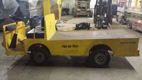 BO-248-36 TAYLOR DUNN TUGGER GOLF CART TRUCK FLATBED WAREHOUSE ELECTRIC BATTERY