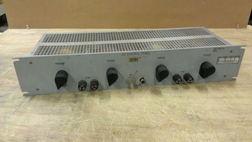 Rack Mounted Variac x (4) Ohmite VT-2 120VAC, 2.25A Collins Test Unit