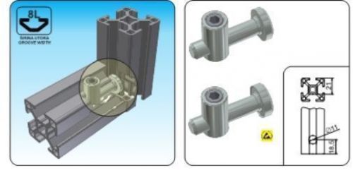 T slot gv-8l-0 connector (2pcs) for sale