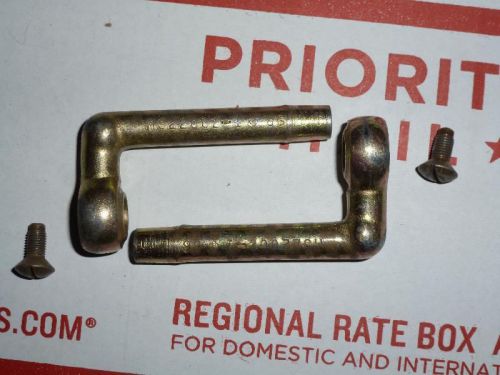 Lot of 6 link removable connector clevis.  towing lifting steel shackle. 5/16&#034; for sale