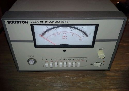 Boonton 92EA RF Millivoltmeter