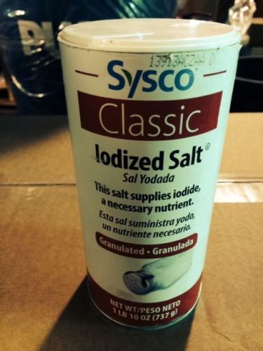 Iodized Salt 26oz / 24pcs per CASE!!!