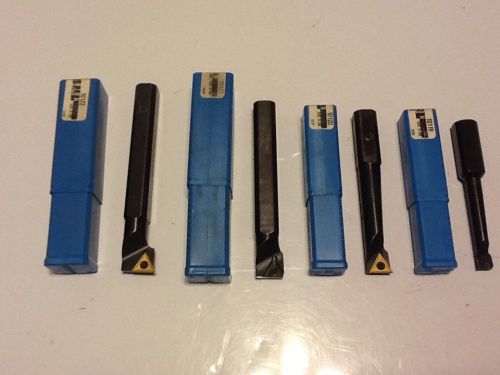 CRITERION TA-1250DTX, TA-1000DTX, TA-750DTX, TA-500DTX, SET OF BORING BARS 2 NEW