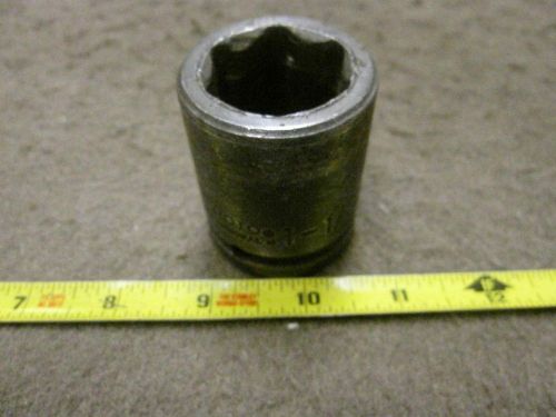 PROTO PROFESSIONAL 07518 3/4&#034; DR 1-1/8&#034; HEX SHALLOW IMPACT SOCKET