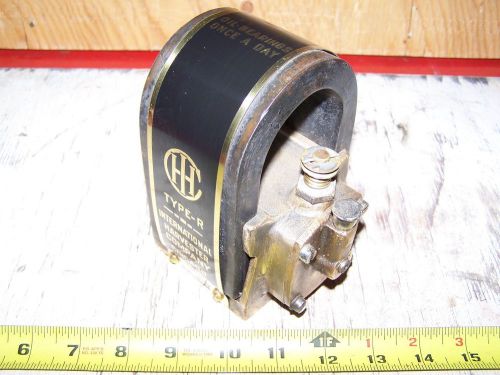 Original ACCURATE R IHC Mogul 6hp Type M Magneto Brass Mag Steam Ignitor NICE!!