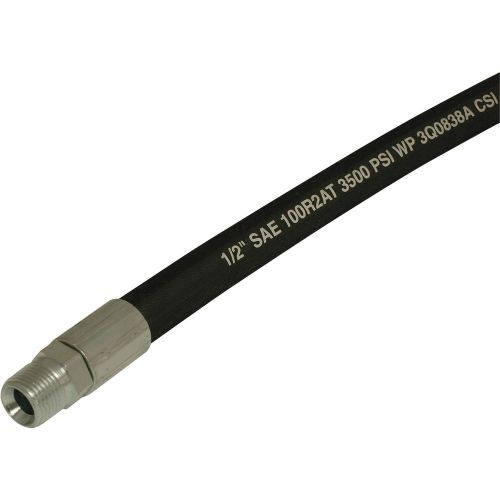 Apache Hydraulic Hose-1/2in x 16in L 2-Wire 3500 PSI