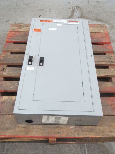 General electric ge aqf3421mbx 125a amp 208/120v-ac distribution panel b372655 for sale