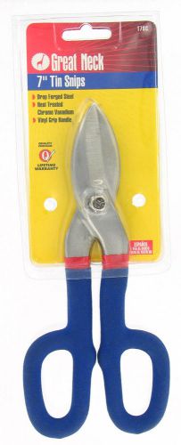 GREAT NECK 10&#034; Straight Tin Snips T10SC