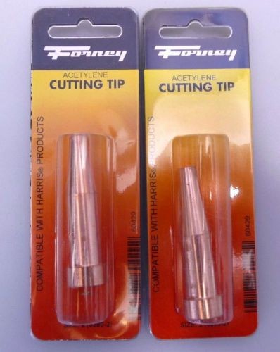 2 Forney 60429 Cutting Tip Medium Duty Harris Style Oxy Acetylene Size 2