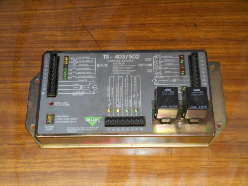 KELLEY TS-403/502 CONTROL MODULE