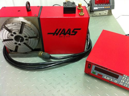 Haas hrt210,  rotary indexer with the servo control box for sale