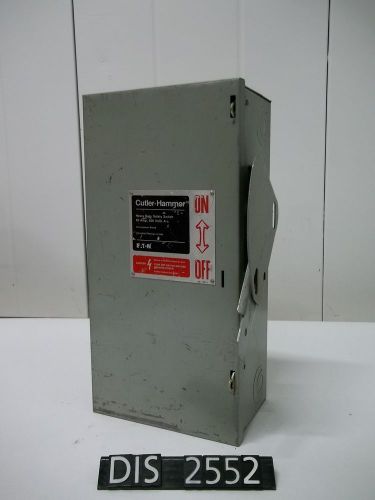 Cutler Hammer 600 Volt 60 Amp Fused Disconnect (DIS2552)