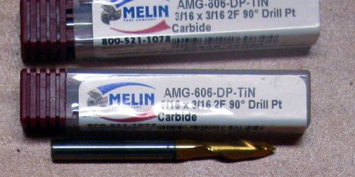 MELIN 3/16&#034; DRILL MILL (QTY 2)