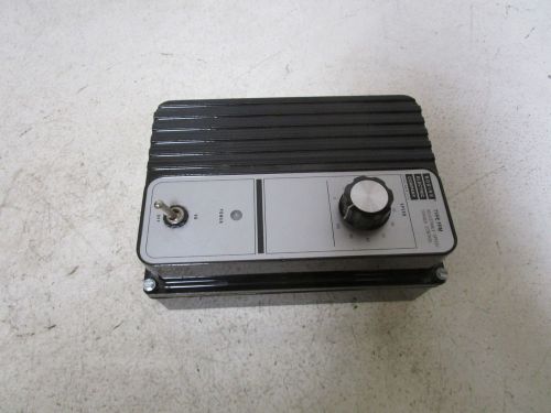 BODINE 835 MOTOR SPEED CONTROLLER  *USED*