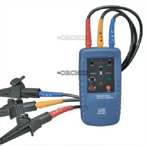 Indicator tester three catiii 1~400v dt-902 ac 600v cem motor &amp; 3 phase lswd for sale