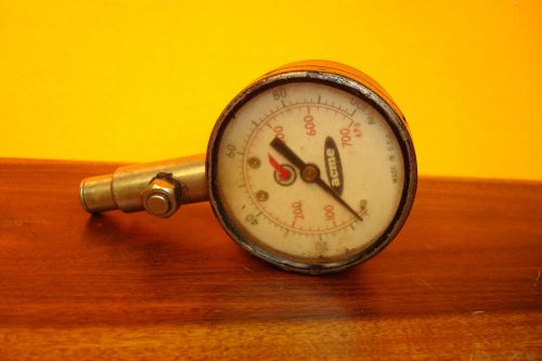 VINTAGE ACME GAUGE PSI  0 - 700 KPA AIR PRESSURE GAUGE PRE OWNED &amp; WORKING