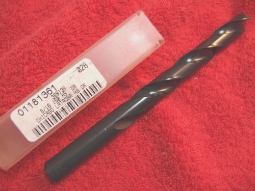 New chicago latrobe made in usa 9/16&#034; hss jobber length drill bit 118° point for sale