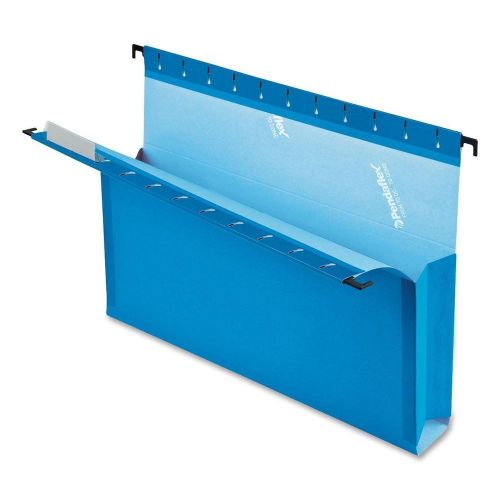 Pendaflex Surehook Hanging Box Files 25ct 2&#034; Expansion Legal Blue #59302