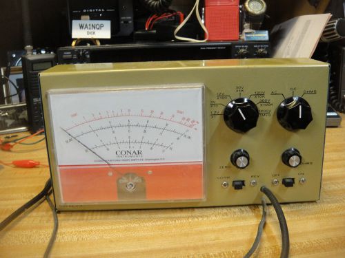 Conar model 212 volt ohm meter  Works