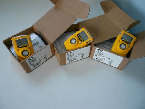 Three (3) New Un-Activated BRAND NEW BW Gas Alert Clip Model GA24XT-H