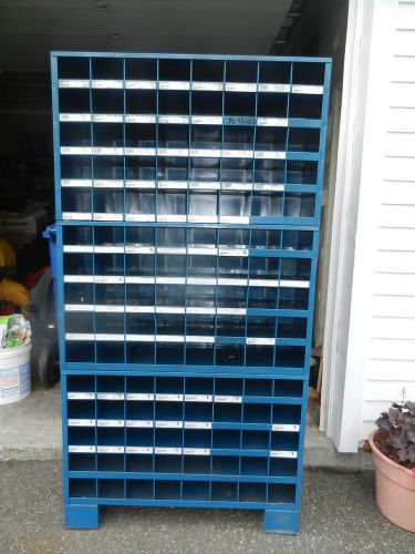 PARTS CABINET 120 BINS ( Meriden CT Area)