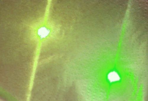 Coherent 561nm yellow green nd:yag ktp laser crystal optic rare high power nib for sale