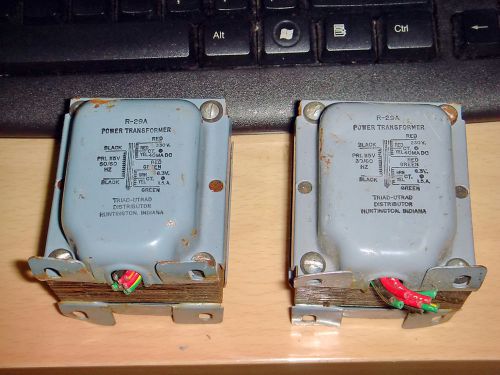 2 X TRIAD R-29A POWER TRANSFORMER