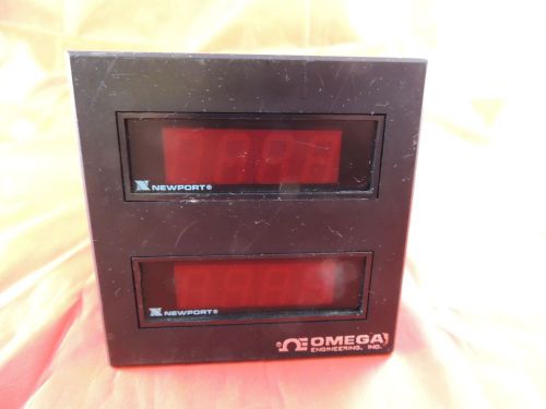 Omega Newport 205-KC1 Dual Digital Panel Read Out Meter LED Display