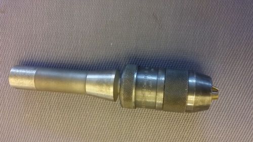 ROHM 0-10 J2 Precision Keyless Drill Chuck 0&#034; - 3/8&#034; - R8 Shank GERMANY