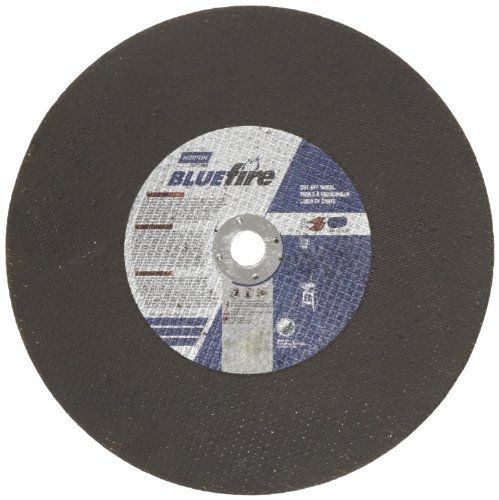 Norton Blue Fire Free Cut Chop Saw Reinforced Abrasive Cut-off Wheel, Type 01