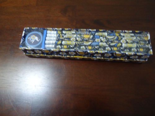 New in Box Vera Bradley Ellie Blue Pencils and Pencil Sharpener