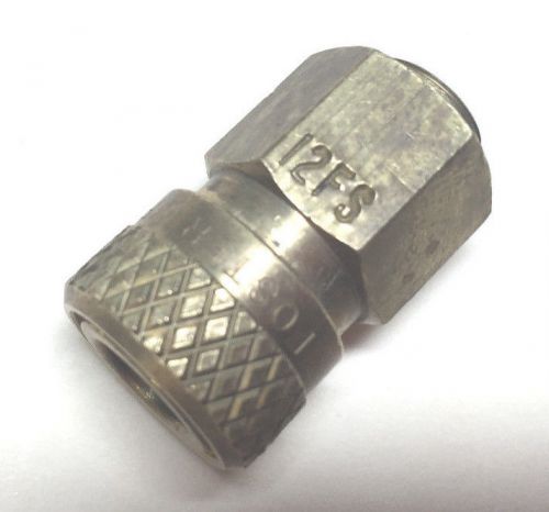 12FS Foster Brass QD Socket, 1/8 &#034;