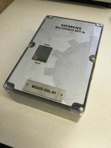 SIEMENS MILLTRONICS MFA 4p - 7MH71441AA2 - Motion Failure Alarm Controller