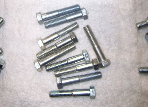 Hex Head Cap Screws (Bolts) 7/16&#034;-14 x 2-1/4&#034; Standard Thread - Grade 5