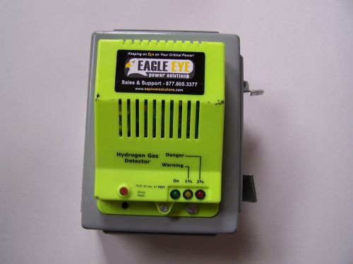 EAGLE EYE HYDROGEN GAS DETECTOR; HOFFMAN ENCLOSURE,  USED, GOOD CONDITION