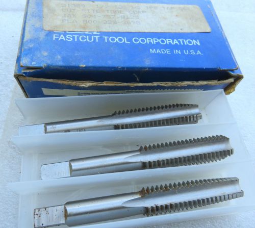 Fastcut Tools - 10507 - 3 Pcs Tap Set 1/2-13 NC GH3 HS High Speed