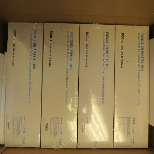 40 racks rainin rt-200 1000ul pipette pipet tips for sale