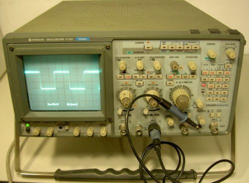 Hitachi V-1150 Two Channel 150 MHz Oscilloscope