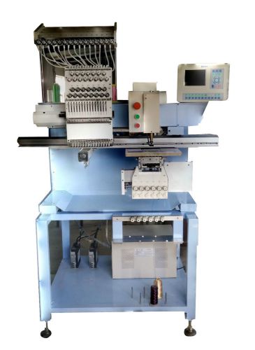 New compact combo chennile embroidery machine. 5 years limited parts warranty for sale