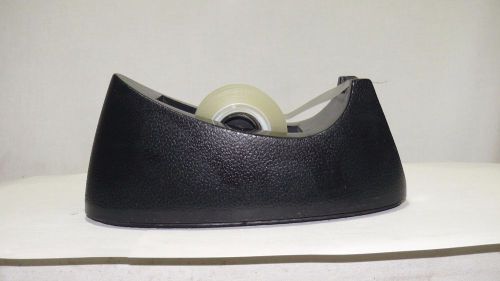 Heavy Duty Taiwan Tape Dispenser Desk Top Office Equipment Blk 7.5X2.75&#034; 1&#034; core