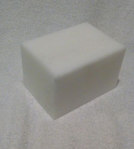 4&#034; acetal/delrin sheet 4x6&#034; cnc millstock plastic