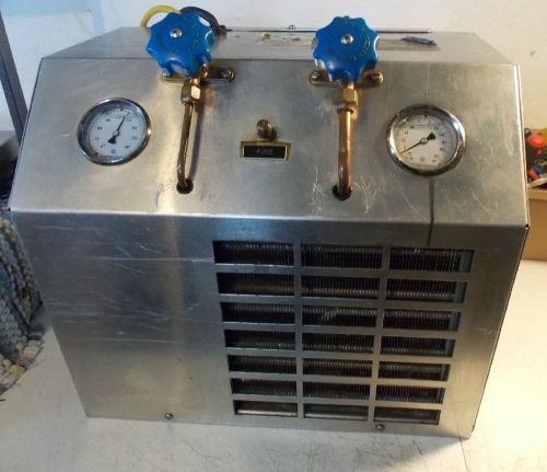 Thermotron model rru-6 stainless steel refrigerant recovery unit -nice for sale