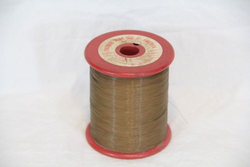 33 AWG Gauge Magnet Wire, 2.8 pound Spool - Brown Thermal / Enamel Coating ?