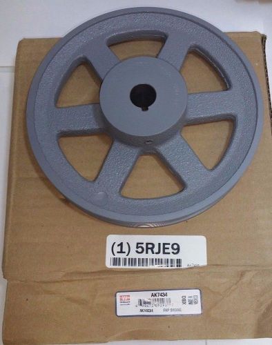 TB Woods 5RJE9 V-Belt Pulley, 3/4&#034;Fixed, 7.25&#034;OD, CastIron