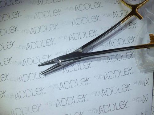 Needle Holder TC Tip Golden ADDLER German Stainless