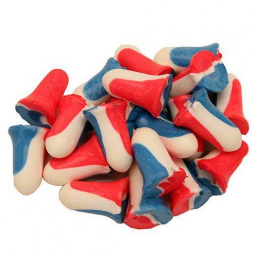 Howard leight r-01891 usa shooters earplugs red/white/blue package of 10 pairs for sale