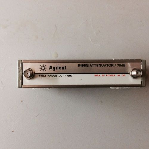 Agilent HP Hewlett Packard 8495G Attenuator / 70dB 4GHz